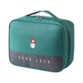 thumbnail image 1 of Moyic Kit de emergencia bolsa al aire libre vacío impermeable pastillero organizador cierre de cremallera Camping senderismo viaje paquete Almacenamiento y organización del hogar Verde, 1 of 6
