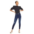 thumbnail image 5 of Kancan - Women's HIGH Waist Ankle Length Two Button Jeans - KC7317, 5 of 11