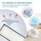 thumbnail image 2 of 19PCS Accessories Kit for Q5 Pro Q5 Pro+ Q8 Max Q8 Max+ Vacuum Replacement Main Side Brush Hepa Filter Mop Pad, 2 of 5