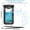 black 1pc, variant on Transparent Waterproof Phone Pouch, Large Universal Touchscreen Case for Swimming, Beach and Hot Spring