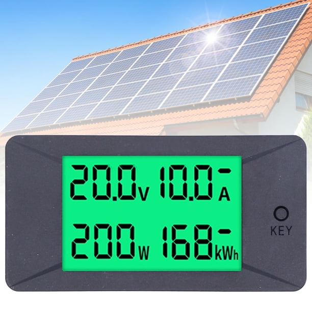 Medidor De Energía, Voltímetro De Pantalla Digital DC5-12V Para Medir Equipos Electrónicos Para Electricistas