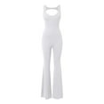 thumbnail image 4 of SRZYMJ Jumpsuit for Women Women's Tight Yoga Dress Jumpsuit for Dance Sports Fitness with Lift and Belly Control, 4 of 6