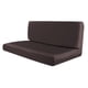 thumbnail image 4 of Fundas de cojín para , fundas de cojín para comedor RV, protección antideslizante, funda elástica para cojín de asiento para coches, remolques Café oscuro, 4 of 8