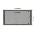 thumbnail image 4 of Amanti Art Burnished Concrete Narrow Framed Magnetic Board 26 x 14 in., 4 of 7