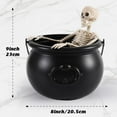 thumbnail image 5 of Halloween Decorations Outside - Large Witches Cauldron on Tripod with Skeleton & Fog Maker - Skeleton Halloween Party Decor for Outdoor Yard Home Porch, 5 of 17