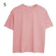 thumbnail image 1 of Camiseta holgada mujer verano cuello redondo manga corta casual top, rosa, s Monstrate AP001475-11, 1 of 7