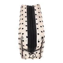 unbranded Travel Heart Toiletry Bag Portable Mesh Makeup Organizer Bags Bathroom Storage Bag Travel Cosmetic Pouch for Cosmetics Toiletries Accessories