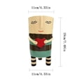 thumbnail image 2 of A Resin Vase For Home Decor Modern Contemporary Design For Fresh Flowers Or Standalone Decorative Piece Resin, 2 of 7