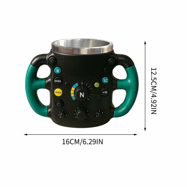 Automotive Steering Wheels M1y Drawer Box 8In Christmas Gift Paper Decoration Prop Stainless Steel Mug
