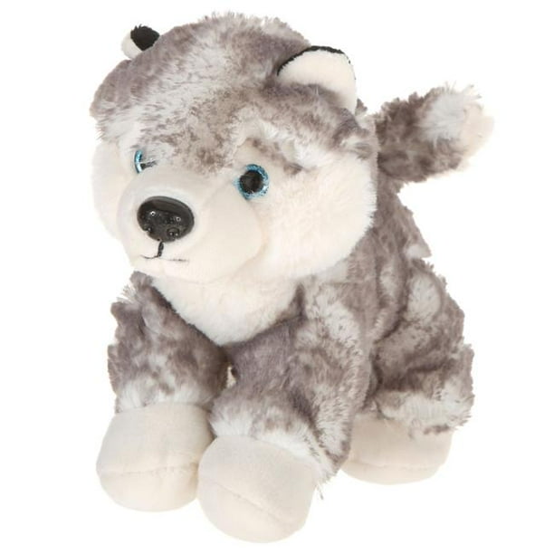 Giftable World A00048 7 in. Plush Lying Husky - Walmart.com - Walmart.com