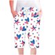 thumbnail image 1 of Mujeres Pantalones Cortos Casual Pata Recta Cordón Cintura Elástica, Suelta Y Cómoda Mujer Pantalones Cortos con Bolsillos, 1 of 6