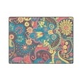 thumbnail image 3 of CADecor Retro Vintage Flower Throw Blanket Bed Sofa Blanket 58x80 inches, 3 of 3