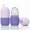 Purple, variant on Pastel Silicone Ice Roller Mold Reusable Face Cube Tray for Puffiness Relief