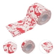 thumbnail image 4 of SHISUYAN 1 Rouleau Papier Hygiénique Rouge au Design Effrayant pour Fournitures de Fête d'Halloween, 4 of 8