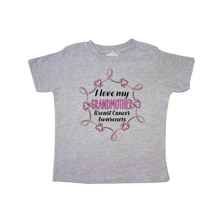 

Inktastic I Love My Grandma- Breast Cancer Awareness Gift Toddler Boy or Toddler Girl T-Shirt