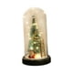 thumbnail image 4 of Mini árbol de Navidad con cubierta de vidrio y luz decorativa en miniatura de Papá Noel Estilo B, 4 of 9