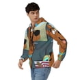 thumbnail image 4 of Lsque Scooby-Doo for Mens Full-zip Hoodie, Zip-up Pullover Hooded Sweatshirt, Kangaroo Pocket Hoodie Ideal for Daily Wear, Travel, and Home-Medium, 4 of 8