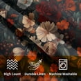 thumbnail image 4 of Vintage Floral Pattern Throw Pillow Covers 20 x 20 Inch Decorative Square Throw Pillows Set of 2 Farmhouse Floral Pillow Cases for Living Room Bedroom Home Couch Decor, 4 of 6