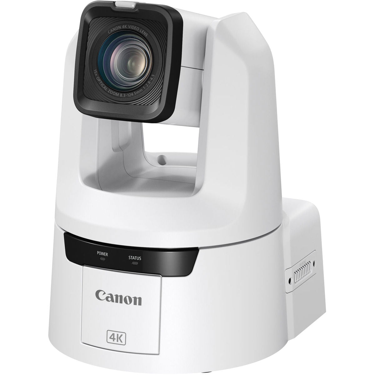 Canon CR-N500 4K PTZ Camera with 20x Optical Zoom, NDI Professional Streaming Camera, White (International Model)