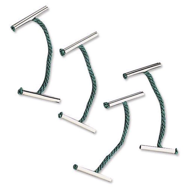 Q-Connect Étiquette de Trésor en Métal, 76 mm, Lot de 100, Vert