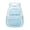 Z56-Light Blue, variant on Sweet Embroidery Flap Backpack Double Layer Multi Compartment Waterproof Elementary Back To School Bookbag