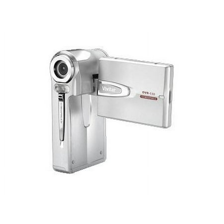 Vivitar DVR-530 - Camcorder with digital player/voice recorder - 5.0 MP - flash 32 MB - flash card