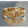 thumbnail image 4 of Men's Ring Animal Shape Lion Jewelry, 4 of 4