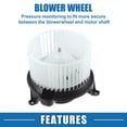 thumbnail image 4 of Motor de soplador de calefacción HVAC Unique Bargains No.88986838, ensamblaje de ventilador de motor de soplador HVAC para Chevrolet Avalanche 1500 03-06, 4 of 6