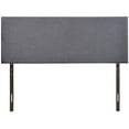 thumbnail image 4 of Modway Region Linen Fabric Upholstered Queen Headboard in Smoke, 4 of 5