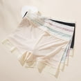 thumbnail image 6 of BLVB Boyshorts Panties for Women High Waist Lace Under Shorts Ice Silk Underwear Boxer Briefs Slip Shorts for Under Dresses, 6 of 6