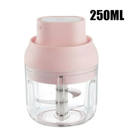 

Wireless Portable Electric Crusher 250ml Portable Electric Blender Multipurpose Mini USB Charging Vegetables Cup New