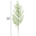 thumbnail image 3 of Zawou 60PC Artificial Cedar Spray Branches - Faux Greenery Stems Picks for DIY Wreath Christmas Decoration Flower Arrangements and Craft Projects, 3 of 7