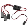 thumbnail image 3 of Herwey JR To JST Y Splitter Harness Parallel Wire 1 For 3 Y Cable With Switch For Remote Control Cars,RC Car Supplies,JR To JST Splitter, 3 of 8