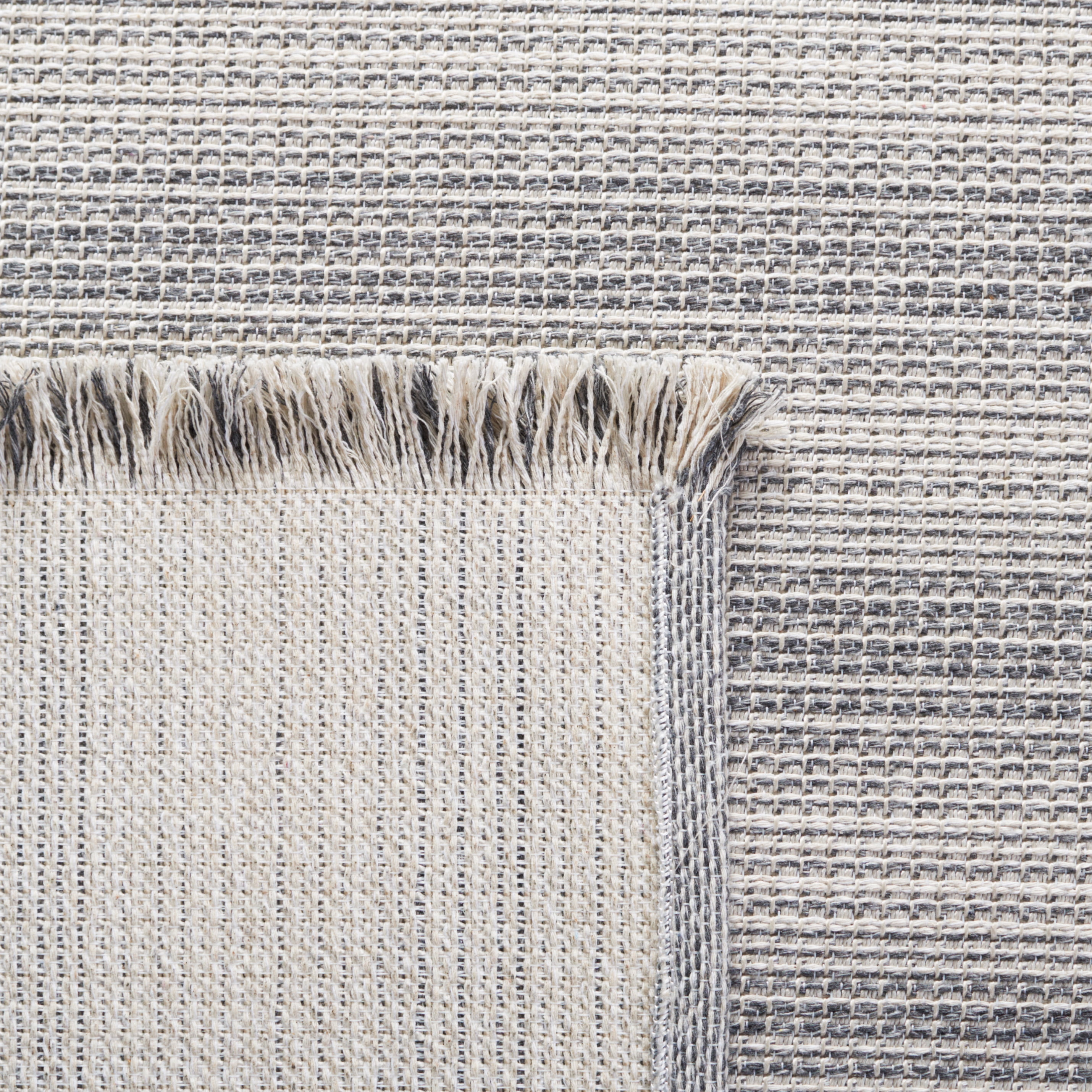SAFAVIEH Augustine Thornton Striped Area Rug, Ivory/Dark Gray, 8' x 10'