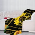 thumbnail image 6 of Sunflower Blanket Gifts Ultra Soft Light Weight Sunflower You are My Sunshine Throw Blanket Air Conditioning Blanket for Bed Couch Sofa Living Room Picnic 50x40/60x50/80x60 Inches, 6 of 6