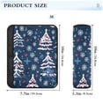 thumbnail image 6 of ALAZA Christmas Tree Snowflakes Car Seat Belt Adjuster Neck Covers Shoulder Cushions Pads S, 6 of 8