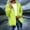Green, variant on Thin Lightweight Wind Outer Topper for Women Full Zip Attached Hood Short Loose Fit Everyday Walking Casual Jacket with Side Pockets Sky Blue S