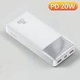 thumbnail image 1 of Baseus 30000mAh Power Bank PD 20W Carga portátil Paquete de cargador de batería externa 20000mAh Powerbank para iPhone Xiaomi PoverBank Tan Jianjun  unisex, 1 of 2