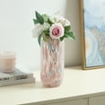 thumbnail image 2 of Home Decor Collection Painted Glass Cylinder Vase, 10'', Multicolor, 2 of 5
