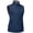 Blue, variant on Little Donkey Andy Lightweight Softshell Vest for Women Fleece Lined Outerwear Zip Up Sleeveless Casual Windbreaker Jacket for Golf Hiking Running Jogging Outdoor Travel, Light Dark Grey, X-Small