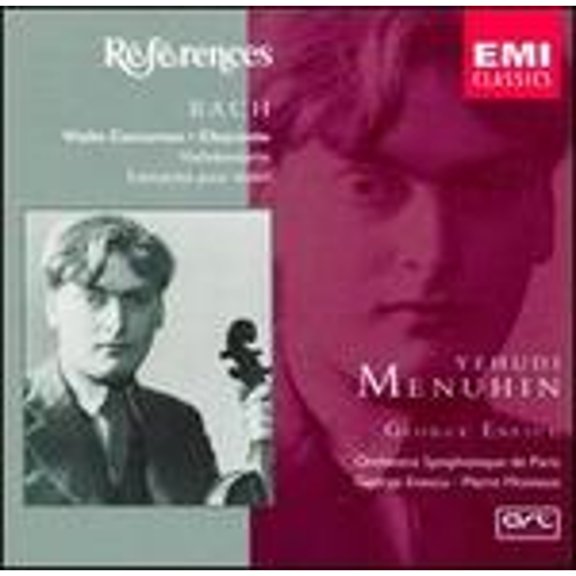 Pre-Owned Bach: Violin Concertos; Chaconne (CD 0724356720121) by George Enescu (violin), Yehudi Menuhin (violin), Orchestre Symphonique de Paris