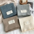 thumbnail image 3 of Fashion New Stripe Pattern Neck Protection Keep Warm Knitted Scarf Warm Scarves Long Scarf Winter Scarves BEIGE, 3 of 8