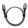 thumbnail image 2 of DisplayPort 2.1 Cord, Reduce Interference 40Gbps DisplayPort Male Cable Dynamic HDR Braiding Wire 16K 30Hz  For Displays, 2 of 8