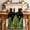Green White Black, variant on Brown Christmas Tree Table Runner 48 Inches Long Farmhouse Dress Scarves, Xmas Trees Snowflake Winter Wood Dining Tablerunner for Coffee Table/Kitchen Island/Party Décor, 13" x 48"