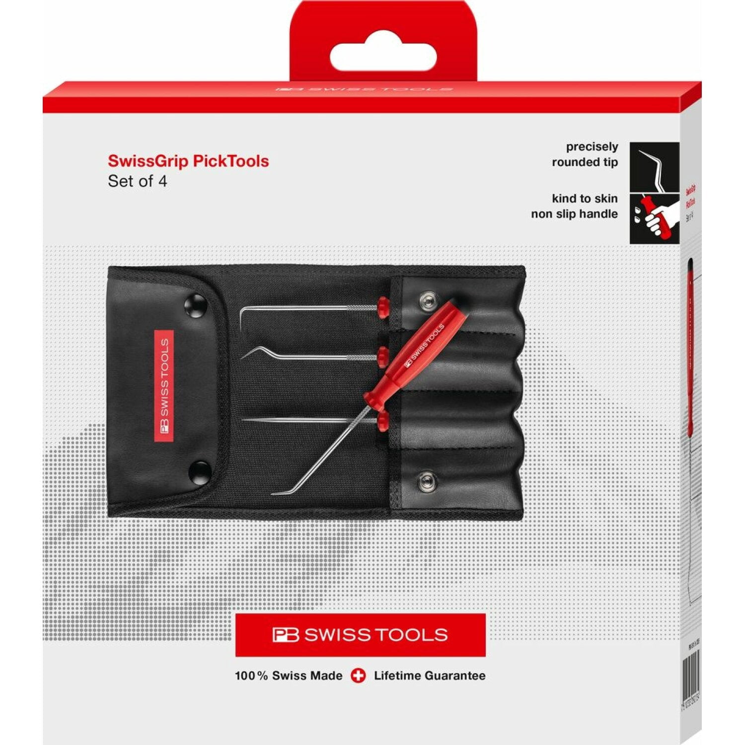 PB Swiss Tools PB 8681.Set CBB PickTool, SwissGrip handle