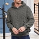 thumbnail image 1 of pstuiky manga larga de hombre, Sudadera con capucha de manga larga informal cálida de color sólido para hombre camisetas de hombre xs, 1 of 4