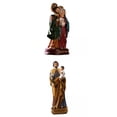 thumbnail image 1 of estatuilla de la sagrada familia,sagrada familia estatuilla católica jesús estatuas,escena de la natividad figuritas navidad interior,pesebre escena figuras decoraciones ornamento,decoración, 1 of 9