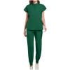 thumbnail image 5 of Nmnitkp Scrubs Set for Women Nurse Uniform Jogger Suit Stretch Top & Pants with Multi Pocket for Nurse Esthetician Workwear Green,2XL, 5 of 5