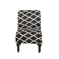thumbnail image 2 of DYstyle Printed Morocco Stretch Armless Wing Back Chair Slipcover, 2 of 4