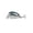 B#153, variant on Fishing Lure 8g 4.5cm Metal Soft Bait for Bass Trout Pike Rockfish with Hook Sinkable Streamlined Design for Freshwater Lake River Pond Angling Tackle Set of 2
